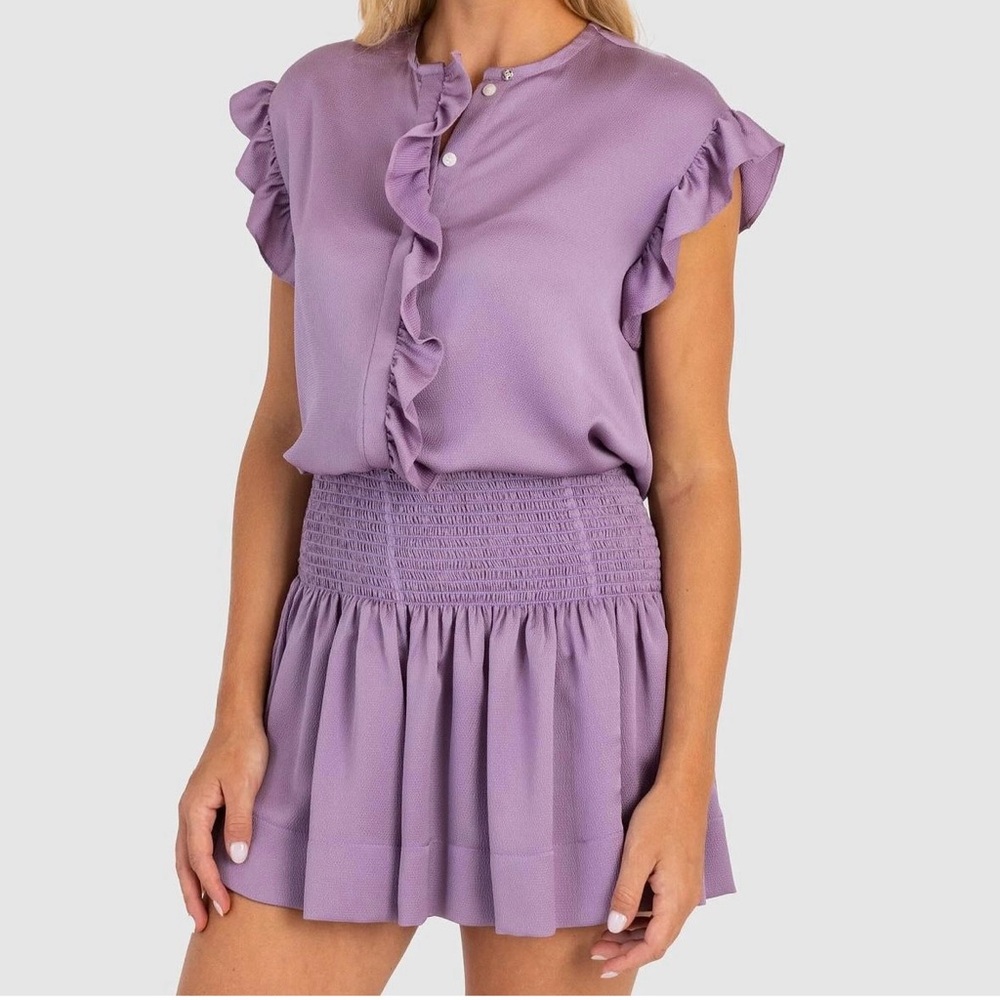 Shop Koch Purple Erika Skirt